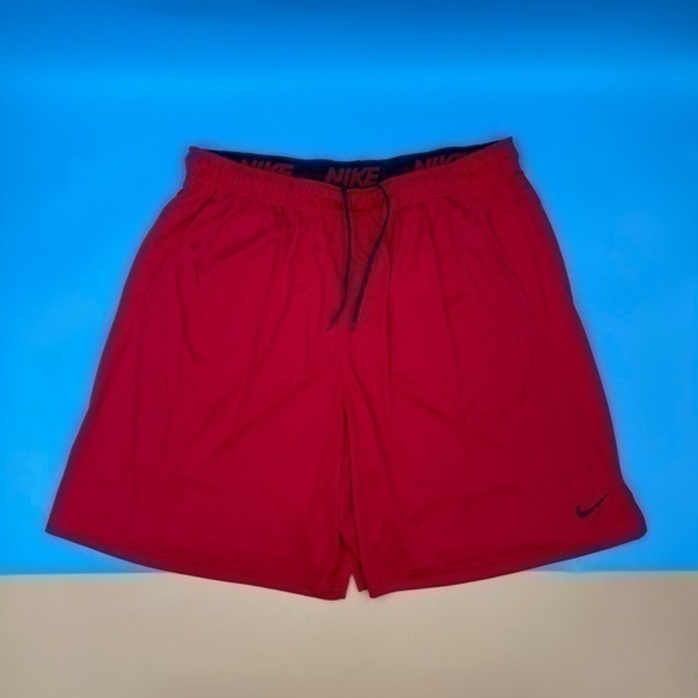 NIKE DRI-FIT Embroidered Basketball Active Shorts